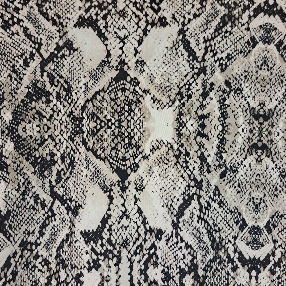 INC International Concepts NWT Snakeprint Keyhole Ruched Long Sleeve Top Sz XL - Picture 7 of 11